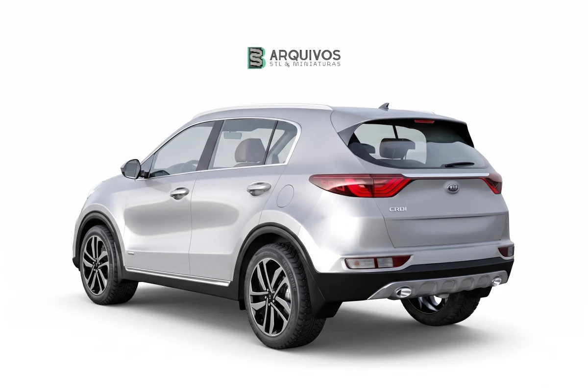 Modelo 3D STL - Kia Sportage 2020 — foto 2